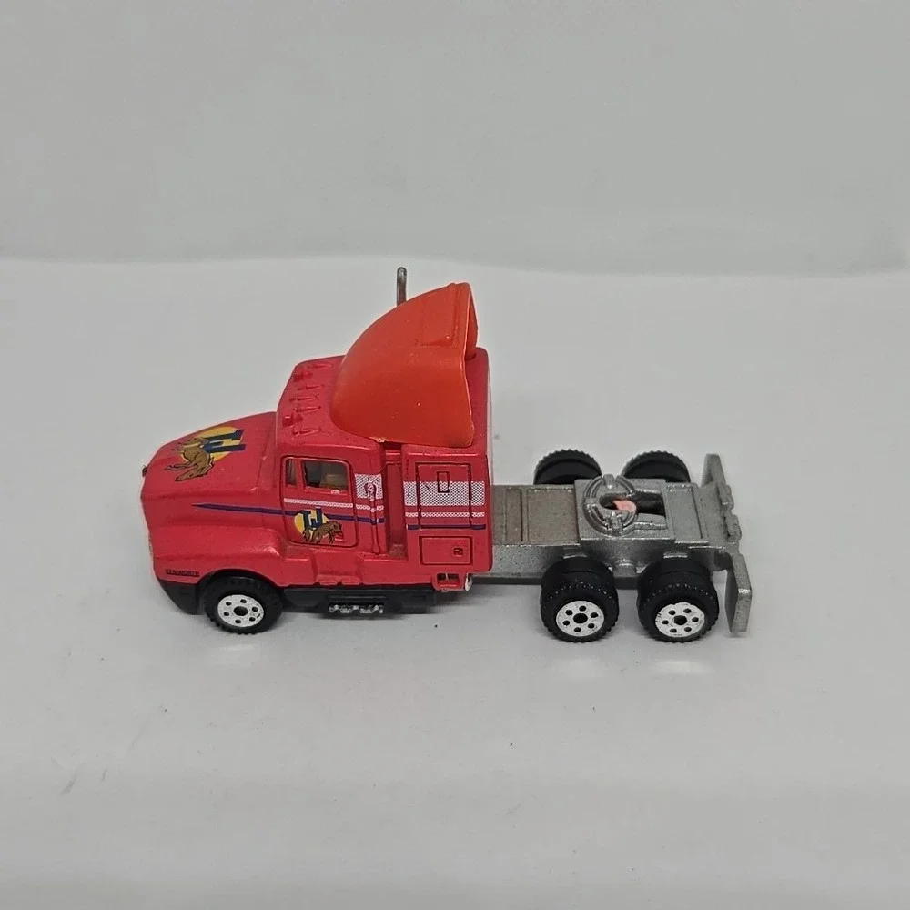 Vintage 1987 Road Champs Kenworth T600A TJ Grain Supply Semi Truck 1/87 Die Cast